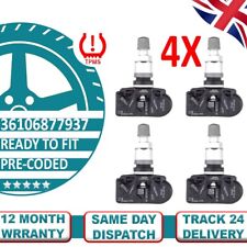 4X Pre-coded TPMS For BMW Series 1,2,3,4,5,7 X1,X2,X5,X6,X7-iX,iX1_36106877937