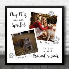My Pets Quote Paw Print Photos