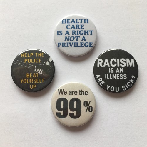 Socialist badges healthcare - 4,