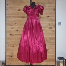 Vintage 1980s Red Ballgown