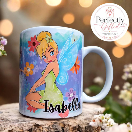 Tinker bell personalised - tinker, mug