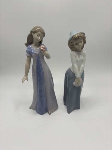 Lladro nao too cute girl - "too, cute"