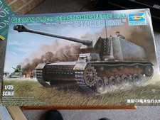 Trumpeter 350 German 12.8cm Selbstfahrlafette L/61 'Sturer Emil' 1:35 Model Kit
