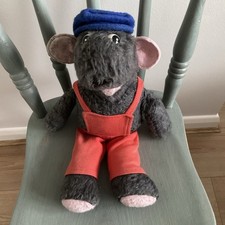 Vintage 1980s Roland Rat Plush Toy TV Show