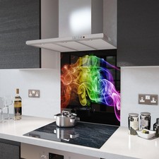 Glass Splashbacks Black