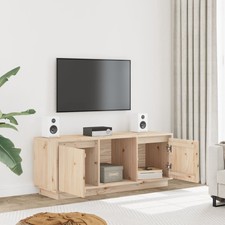 Solid Wood Pine TV Cabinet