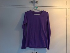 Sweaty Betty Long Sleeved Top, Thumb Holes, Purple, Small, VGC. Gym Running
