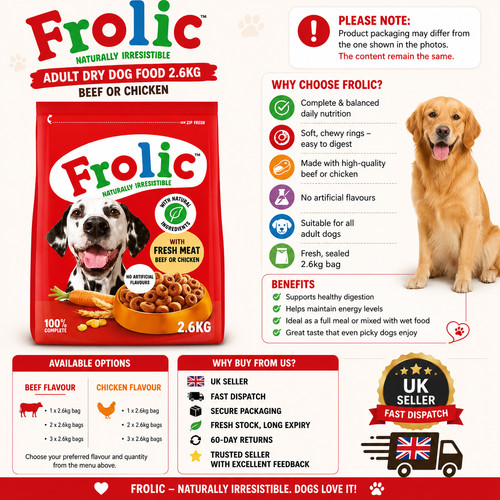 Dry balanced dog food - dry,