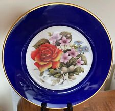 COALPORT Cobalt Blue Floral
