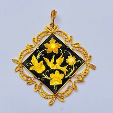 Toledo Gold Tone Damascene