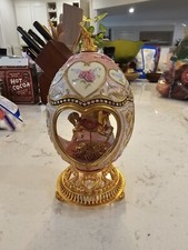 Fabrege TFM Egg Franklin Mint