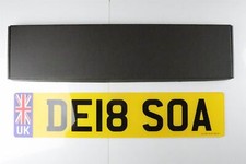 Matte Black Luxury Number