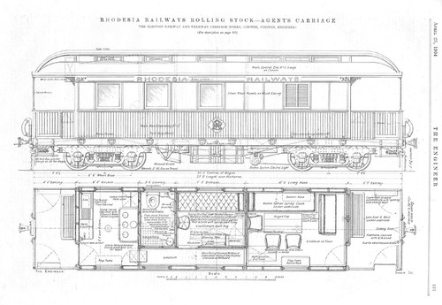 Rhodesia railway rolling - railway, stock