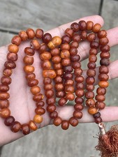 Vintage Butterscotch Amber Bead Necklace 40g