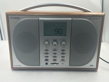 Pure Evoke 3 Portable DAB/FM/SD/AUX Stereo Radio. Tested