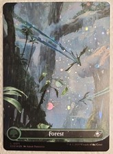 Forest, Galaxy Foil Land, 371 Edge Of Eternities, NM MTG