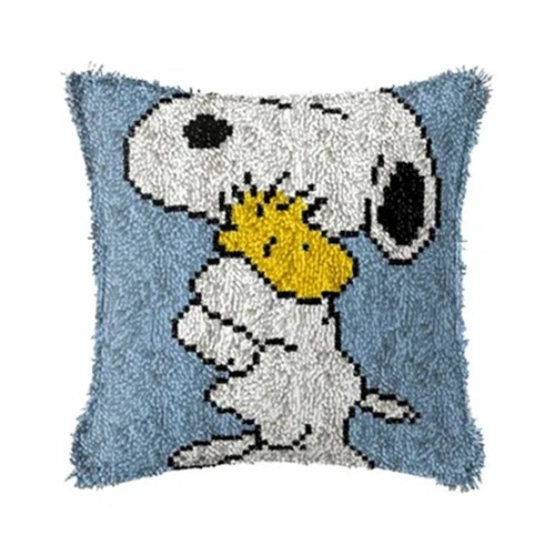 Snoopy themed latch hook - latch,