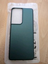 ORNARTO Matte Teal Green Phone Case for  Samsung Galaxy S21 Ultra 