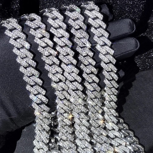 14mm iced out - iced, prong