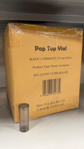 Black pop tops bottles - black, tubs