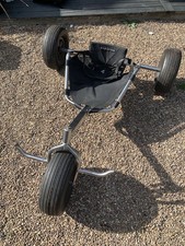 Flexifoil Kite Buggy and Kite Set with 2 Additional Quadrifoil Harnesses. Used