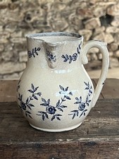 Antique Saint Uze Large Pitcher Jug