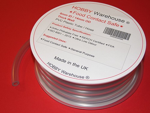 8mm thick wall pvc - id,