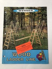 Vtg 1989 werner wood - vtg, ladder
