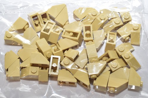 Lego roof slopes tiles sand - lego,