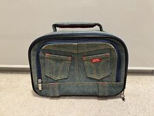 Vintage Miss Sixty denim handbag makeup box bag