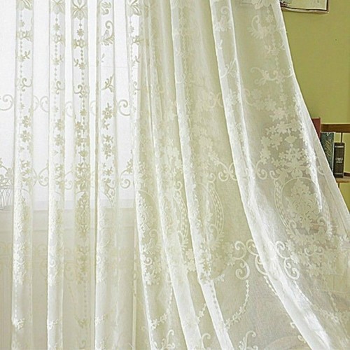 Lace tulle embroidery - lace,
