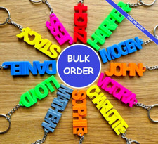 Personalised keyring |
