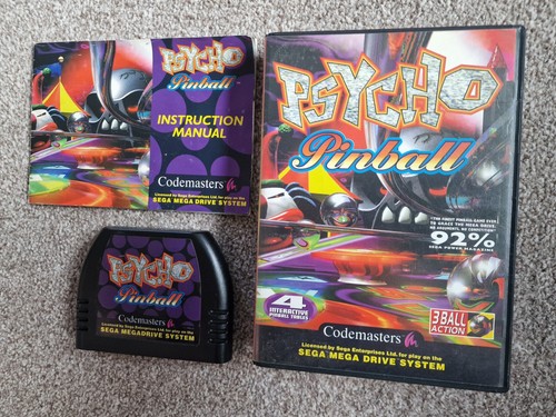 Psycho pinball sega megadrive - psycho,