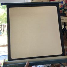 Vintage ROLLEI  Safari Projection Screen 18” X 18” Original Box