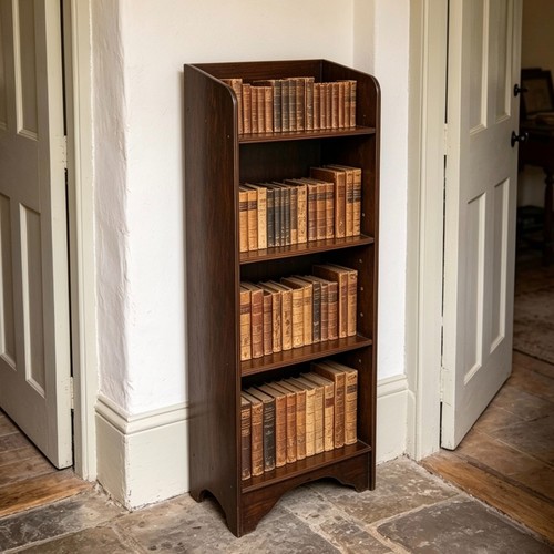 Handsome vintage oak - oak, bookcase