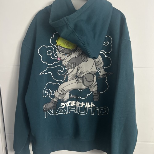 Naruto green hoodie mens anime - hoodie,