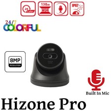 4K COLORVU 8MP IP POE AUDIO