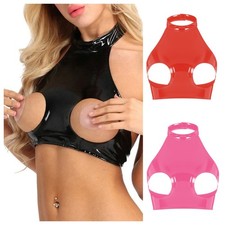 Womens PVC Leather Lingeries