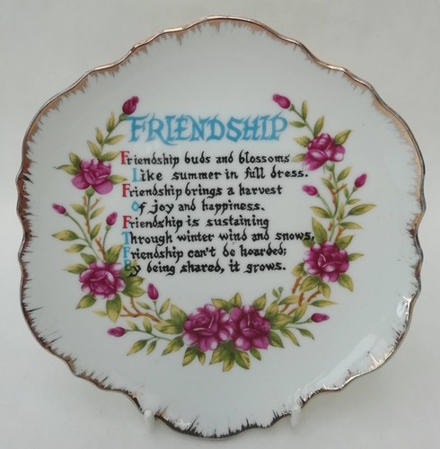 Vintage friendship verse - friendship,