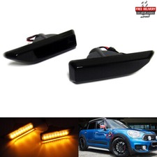 2x Black Lens Side Indicator