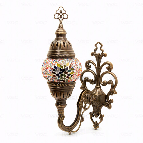 Multicolor turkish mosaic wall - multicolor,