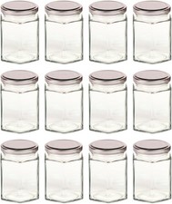 Nutley's 8oz Hexagonal Jam Jar