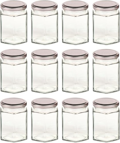 Nutley 8oz hexagonal - nutley's, jar