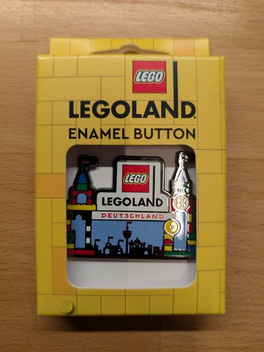 Legoland enamel pin button - legoland,