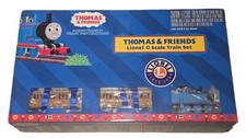 CHARMING LIONEL O GAUGE THOMAS THE TANK ENGINE TRAIN SET WITH CARRIAGES