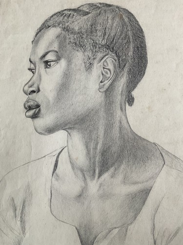 Mary browning signed drawing - mary,