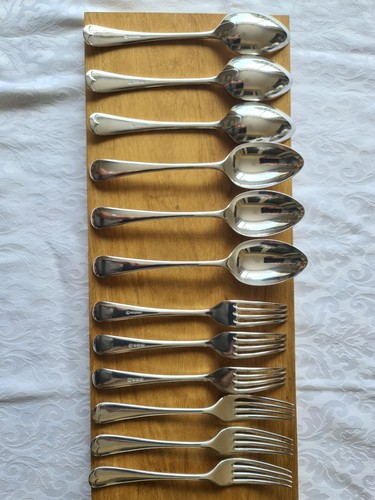 Piece dessert cutlery set - 12,