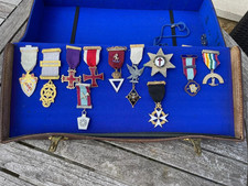 Collection of Freemason's Masonic Regalia, Jewels and Medals