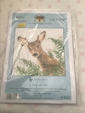 Bothy Threads counted cross stitch Kit "Doe a Deer", 26x26cm, XHD32