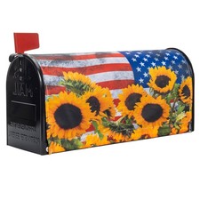 American Flag Magnetic Mailbox